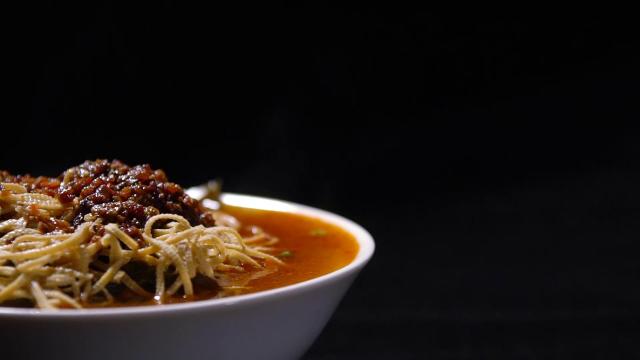 纺织城的米线店