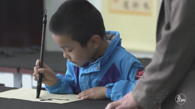 发光的孩子：书法神童